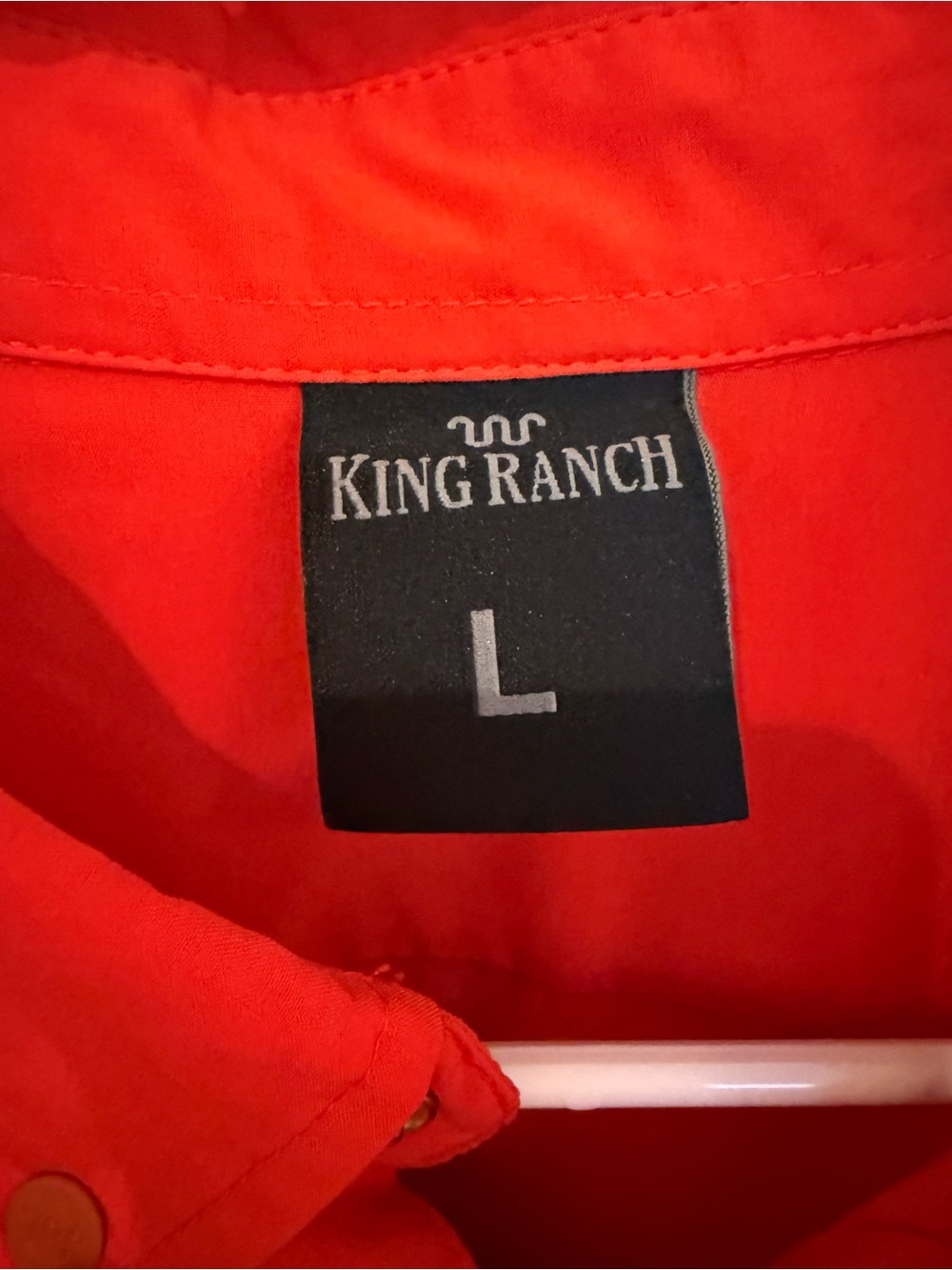 King Ranch Running W Red Performance Shirt - Picture 2 of 6